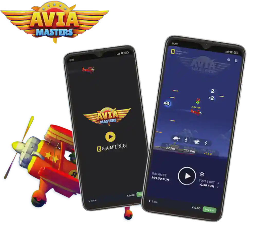 The Avia Masters game running on the 1win mobile app. The Avia Masters game running on the 1win mobile app.